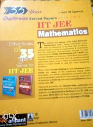 IIT JEE Mathematics Textbook