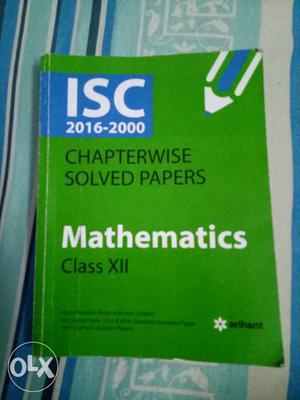 ISC chapterwise solved papers from  to . MRP-265