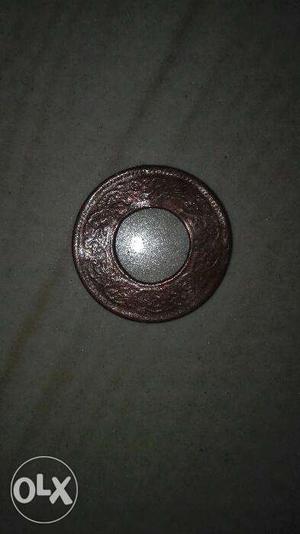 India(british) pice  bronze 1 hole coin