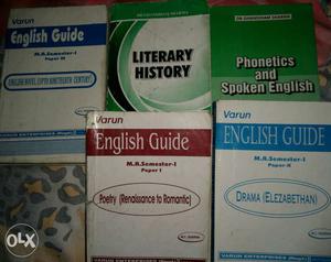 MA English 1st sem all Books