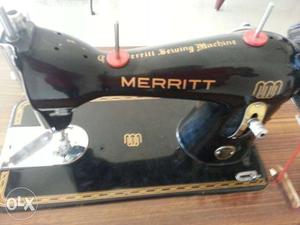 Merritt Sewing machine new with bill and warranty.