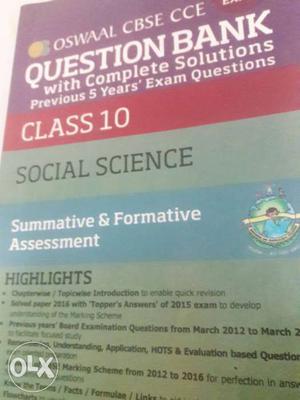 Oswaal Cbse Question Bank