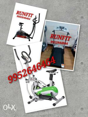 RUNFIT 3.5 hp motorised abd manual treadmill in