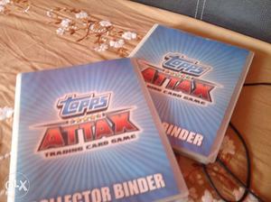 Slam attax simple and silver cards with file in