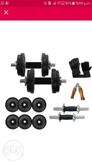 Urgently sell in 20kg dumbbells