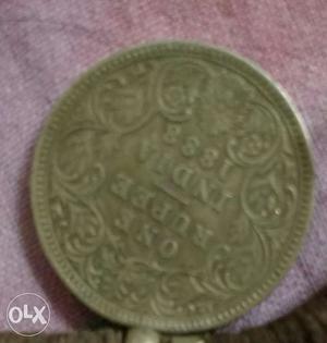 Victoria empress 1 rupee silver coin for sale