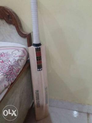 White And Beige Cricket Paddle
