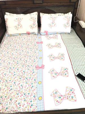 White Bed Cover Set