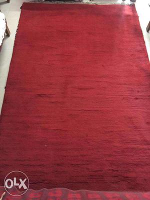 Woolen carpet size 6x9 feet, price  RS
