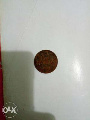  east India company one quarter Anna, copper