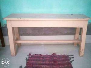 3 seater solid wooden ​bench. Good quality.