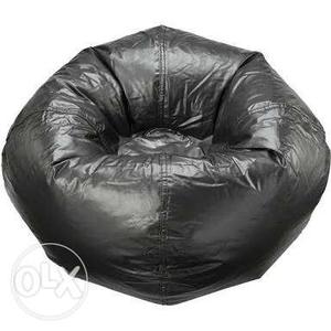 6Xl size black bean bag available for sale.Not
