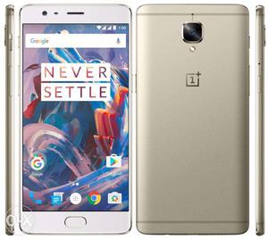 A Mint condition OnePlus 3 Soft Gold 64GB 2Month old