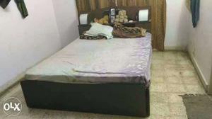 Brown color bed in good condition 1.5year old