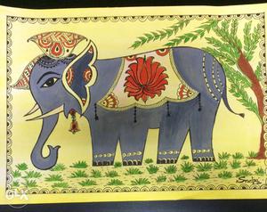 Madhubani elephant