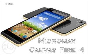 Micromax Fire 4 3G Phone (in good condition) CALL ME