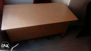 Multi purpose table with two compartments.free chair