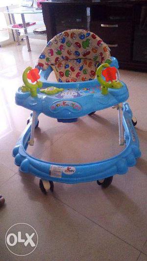 Musical Walker for Baby - Blue Baby