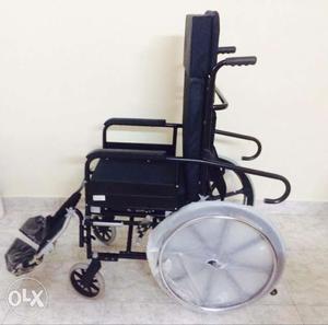 Newly purchased wheel chair. hardly used.