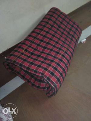 Red And Black Checked Mattress In good condition