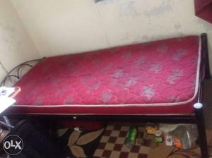 Red And Gray Floral Mattress
