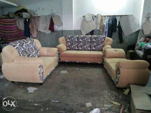 Super soft sofa set in fabric latest design 3+2+1