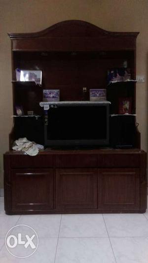 TV Unit + Side Shelves + Storage