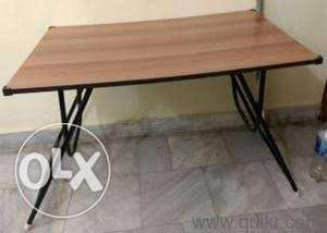 Table and chair without any damage