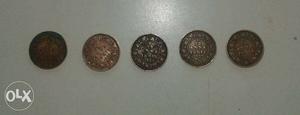 5 piece Indian coins of 