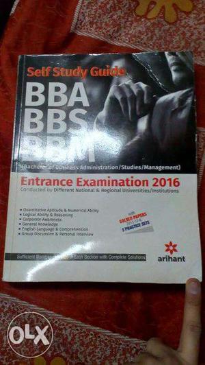 BBA Entrannce book selling