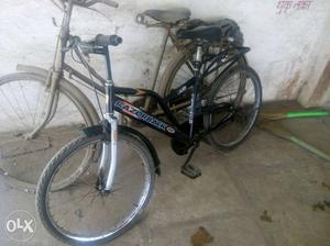 Black cycle (price negotiable) needs little repair.
