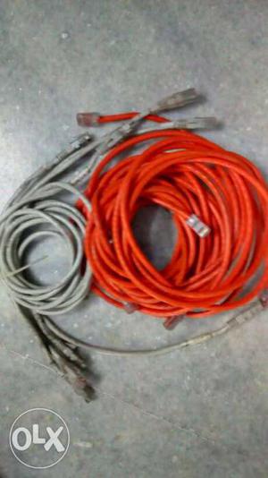 CAT6 RJ 45 cables 2 metrs