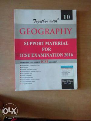 Geography Support Material For Icse Examination Textbook