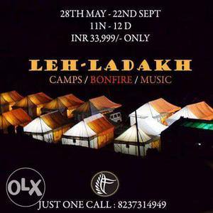 Leh Ladakh Road trip  Book your seats now