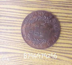Old coin east india company  one Anna those