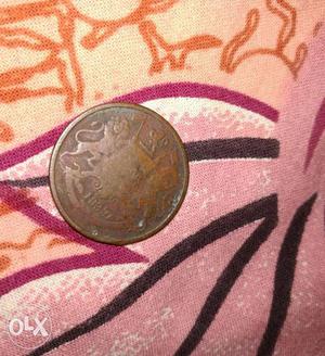 One Round Bronze Coin