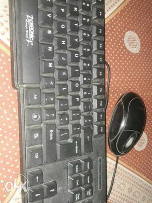 Only 3 month used mouse and key board set and