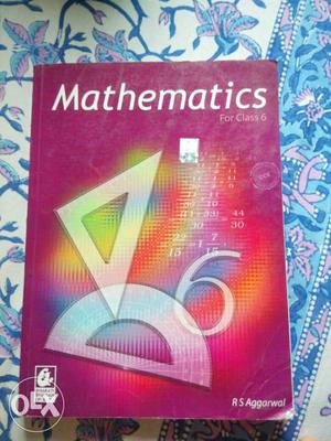 R.S aggarwal maths book for sale.