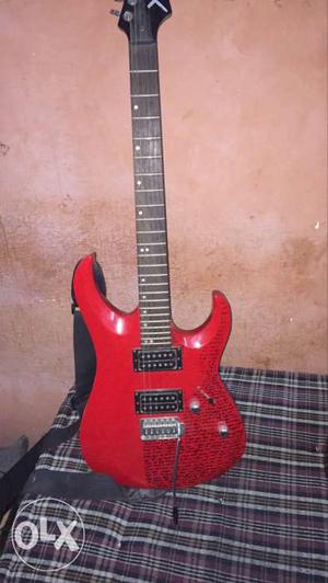 Red Electric Guitar
