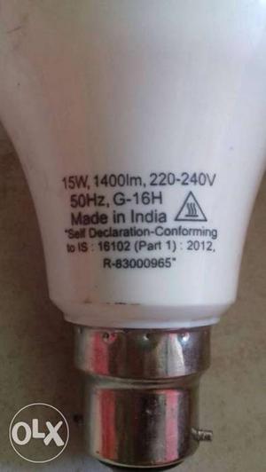 15W LED Bulb Super Lightning Excellent condition