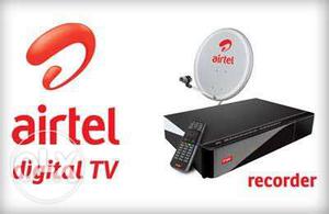 Airtel digital TV connection with all