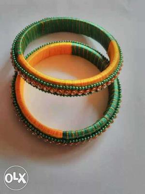 Beautiful bangles with various colours, sizes,