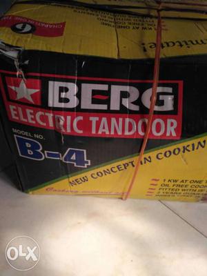 Berg Electric Tandoor B-4 Box
