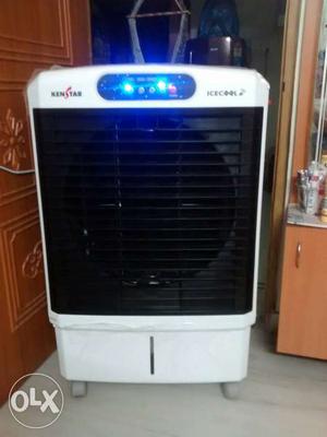 Black And White Kenstar Portable Air Cooler