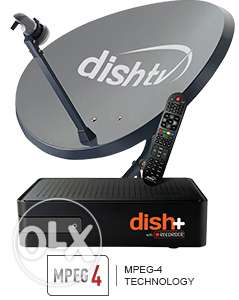 Black Dish Tv Box HD