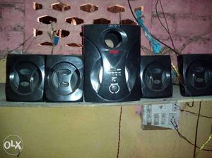 Black Multimedia 4.1 Speakers