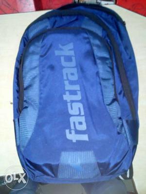 Blue And Black Fastrack Backpack