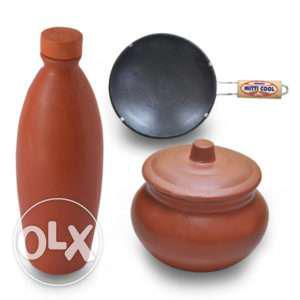Brown Ceramic Jar