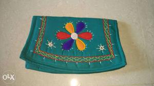 Cotton patch work purses with 4 pockets