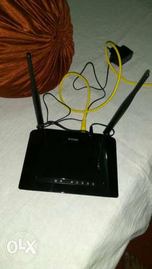 Dlink router.., 6months old,.. In perfect